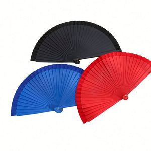 Éventails portables traditionnels en bambou pour la décoration intérieure, personnalisables avec logos pour fêtes, mariages, cadeaux et publicité - Product Image 3