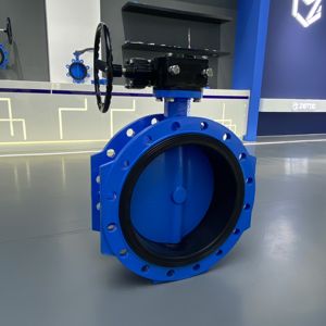 <span class=keywords><strong>Veyron</strong></span> DN150 6英寸手动式EPDM密封高温水介质双法兰蝶阀低价 - Product Image 4