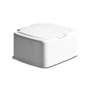 E119 Small Object Classification Storage Box Sundries Cotton Swab Case Toothpick Jar Medical Kit Household Window Storage Box