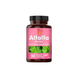 Suplemento de Minerales de Alta Calidad, Cápsulas Orgánicas de Alfalfa, Mejoran el Sistema Inmunológico, Cápsulas de Suplemento Herbal - Product Image 1