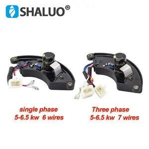 Regulador de Voltaje Automático AVR de 2KW 3KW 5KW 6KW 7KW 8KW para Generador de Gasolina Panel de Control Estabilizador Monofásico Trifásico de 6 y 8 Cables - Product Image 5