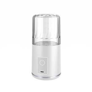 เครื่องปั่นสมูทตี้ขนาด260มล. เครื่องปั่นแบบพกพาขนาดเล็กชาร์จไฟได้ USB เครื่องใช้ในครัวเครื่องผสมกาแฟคั้นน้ำผลไม้ - Product Image 2