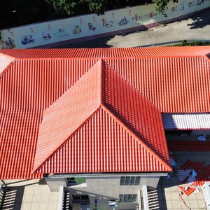 ASA PVC Sentetik Reçine Çatı Kaplama Levhası Isıya Dayanıklı Su Geçirmez Çatı Kiremidi Villa Evleri İçin - Product Image 6