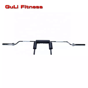 Guli Fitness Professional Factory Weight Lifting Adjustable <strong>Barbell</strong> <strong>U</strong> Shaped Squat Gym Bar Cambered Small Arch Safety Squat Bar - Product Image 3