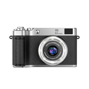 2026 Thiết Kế Mới 2.4Inch Lật Bìa 4K Máy Ảnh Kỹ Thuật Số 48MP Dễ Thương Màu Tím Sinh Viên Trẻ Em Ngoài Trời Vlogging Video Ghi Âm Microsd - Product Image 5