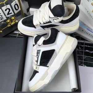 Zapatos de Diseñador de Alta Calidad, Nuevos, de Lujo, Negros y Blancos, Zapatos Casuales de Cuero y Goma para Hombre, Zapatos de Diseñador para Hombre - Product Image 3