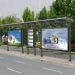 Professionele Bedrijven Die Gespecialiseerd Zijn In De Bouw Van Openbare Bushokjes Zijn Toepasbaar Voor Gebruik In Stadsstraten. - Product Image 4