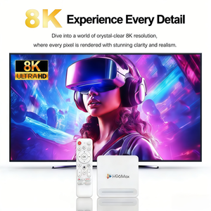 Caja de <span class=keywords><strong>IPTV</strong></span> 8K de Alta Calidad y Resistente, WIFI6, Ethernet de 1000M, 8GB 64GB, H96 MAX M2 Plus Android RK3528 PROMAX, Control Remoto por Voz BT, Compatible con OEM - Product Image 1