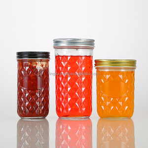 Vente en gros de bocaux Mason en verre de haute qualité à ouverture standard avec couvercles hermétiques en métal argenté, impression sérigraphique - Product Image 4