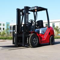 Chariot élévateur diesel HXT CPC-38, 3 tonnes, 3,5 tonnes, 3,8 tonnes, robuste, industriel, pneus pleins, mât à deux étages, commande assise, livraison gratuite