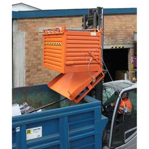 SALL - SMH154B000 Saltos de apertura inferior de acero con 1 puerta, naranja-EAN 662641929265 MANEJO DE MATERIALES - Product Image 4