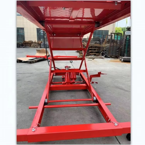 Elevador Hidráulico para Motocicleta, Plataforma de Elevación de Tijera de Alta Resistencia de 800LBS, Alimentado por Aire, un Cilindro para Reparación de Bicicletas - Product Image 4