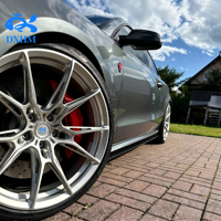 Jantes forgées concaves monobloc 18 19 20 pouces 5x127 5x112 pour voitures de sport, jantes concaves chromées pour Range Rover, Lexus, Dodge