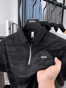 Nouveau Polo Homme Tendance 2026 – Simple, Décontracté, en <span class=keywords><strong>Coton</strong></span> Pur, Respirant, Anti-boulochage, Polyvalent - Product Image 4