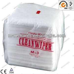 Essuie-glace de nettoyage tissu en tissu polyester produit de sécurité antistatique essuyer <span class=keywords><strong>Pape</strong></span> ESD Support industriel personnalisé - Product Image 2