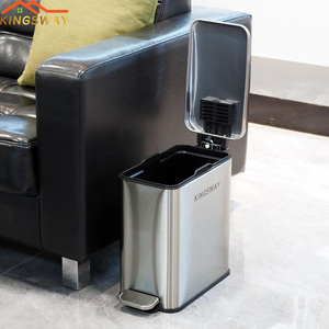 5L Kitchen usage eco-friendly household recycle trash bins hotel rubbish bin