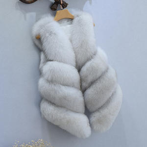 Manteau Long en <span class=keywords><strong>Fausse</strong></span> <span class=keywords><strong>Fourrure</strong></span> pour Femme, Collection Hiver et Automne, <span class=keywords><strong>Gilet</strong></span> en <span class=keywords><strong>Fausse</strong></span> <span class=keywords><strong>Fourrure</strong></span> de Renard - Product Image 6