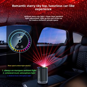 Diffuseur de voiture de parfum de brume Portable de haute qualité diffuseur d'arôme de voiture de nébuliseur d'huile essentielle intelligent de lumière colorée - Product Image 3