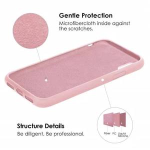 Funda de Silicona Líquida al por Mayor para <span class=keywords><strong>iPhone</strong></span> 17 16 15 <span class=keywords><strong>14</strong></span> 13 Pro Max, Antigolpes, con Logotipo Personalizado, <span class=keywords><strong>Precio</strong></span> de Fábrica - Product Image 4