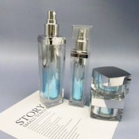 Nouvelles Bouteilles Carrées Vides pour Lotion 50ml – Fabricant de Flacons Cosmétiques de Luxe Personnalisés avec Pompe et Vaporisateur pour Soins de la Peau, des Cheveux et du Corps