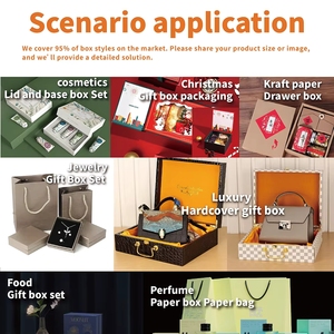 Caja de Regalo Magnética Plegable de Lujo Personalizada, de Cartón Impermeable de Alta Gama para Ropa, Pelucas y <span class=keywords><strong>Papel</strong></span> - Product Image 6