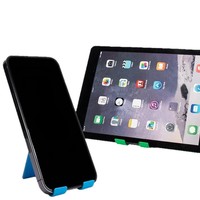 Support de téléphone pliable promotionnel pour bureau, support universel multi-angles pour téléphone portable
