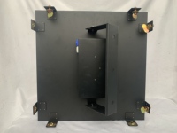 Équipement DJ professionnel, matrice LED RGB 7*7, faisceau lumineux DMX, éclairage de scène, éclairage disco, éclairage stroboscopique, contrôle ArtNet, 240W, IP33