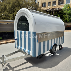 China Mobile Restaurant Outdoor Mobile Kitchen Vending Food Trailer Food Truck Totalmente equipado a la venta Usa Miami - Product Image 2