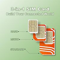 Tarjeta SIM de Datos para América del Norte, 7 Días, 10GB, 5G/4G/LTE, EE. UU./Canadá/México, Fácil de Usar, 3 en 1, Solo Datos, Sin Teléfono, Sin Contrato