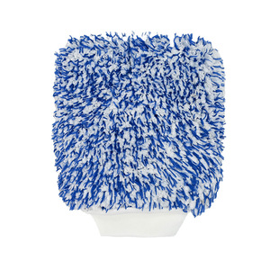 Gants de lavage de voiture en microfibre, poils longs, en polaire corail, pour un nettoyage moussant des véhicules - Product Image 5