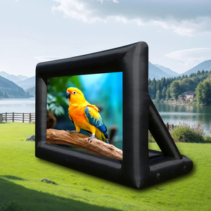 <span class=keywords><strong>Pantalla</strong></span> de Proyección Inflable Portátil para Exteriores, <span class=keywords><strong>Pantalla</strong></span> de Cine de 20x16 Pies, PVC, con Soplador de Aire, para <span class=keywords><strong>Alquiler</strong></span> de Eventos, Programas de TV, Proyección de Largo Alcance - Product Image 1