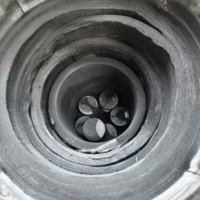 Équipement électrique de traitement thermique haute température 3000C pour matériaux carbone, céramique et graphène, type vertical, 4L, laboratoire