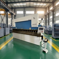 Prensa Plegadora Hidráulica CNC LONGBOW de 4 Ejes, Totalmente Servo, Semiautomática, 40t, 50t, 63t, con Bomba de Motor de Aluminio