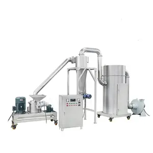 Cyclone Separator Superfine Grinding Spice Ginger Crusher Grinder No Dust Flying During The Crushing Process