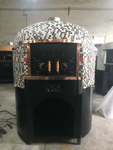 Horno de <span class=keywords><strong>Pizza</strong></span> de Leña y Gas para Exteriores, Quemador Japonés, Equipo para Restaurantes - Product Image 6