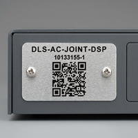Etiqueta de código QR de metal personalizada Impresión de fotos de metal/Impresión subsuperficial Aluminio anodizado