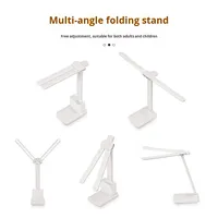 Lampe de bureau pour l'étude de la protection des yeux Lampe de lecture rechargeable pour chambre d'enfant à piles LED pour dortoir d'étudiant