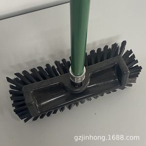 Long Handle Floor <b>Brush</b> Nylon Bristles Plastic Head For Cleaning Floors - Product Image 3