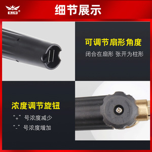 Pa <b>Sprayer</b> 1000Ml High <b>Pressure</b> Car Wash Foam Gun Plastic Body Aluminum Nozzle Manual Operation For Vehicle Cleaning - Product Image 5