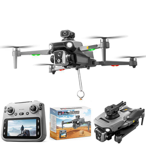 <span class=keywords><strong>Drone</strong></span> GPS K19 MAX 4K avec caméra, moteur sans balais pliable, évitement d'obstacles, longue portée, quadricoptère RC pour adultes, photographie aérienne - Product Image 1