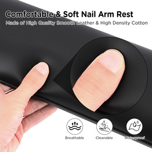 कारखाने प्रत्यक्ष बिक्री मैनीक्योर टेबल आर्मरेस्ट चमड़े के अनुकूलित रंग आरामदायक सैलून आर्मरेस्ट - Product Image 4