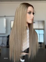 Perruque Lace Front SHY 13x5 en Cheveux Humains, Taille de Bonnet Personnalisée, Fournisseur d'Usine