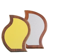 Plaques en bois en forme de feuille, Sublimation personnalisée à vendre MB-05