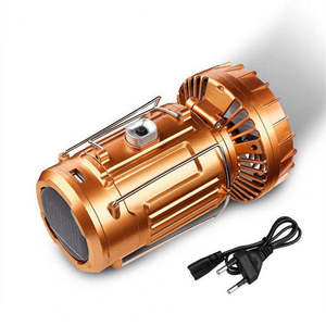 Xách tay <span class=keywords><strong>LED</strong></span> năng lượng mặt trời Fan cắm trại ánh sáng ngoài trời trại gấp lều ánh sáng USB sạc chiếu sáng khẩn cấp - Product Image 6