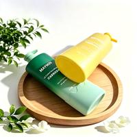 Bouteille de shampoing pour animaux de compagnie 750 ml, forme conique, pour marque privée, soins capillaires, option de couleur de bouchon personnalisée, surface antidérapante