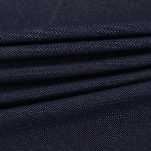 Nuevo conjunto de ropa de trabajo Retro de primavera y verano del fabricante, pantalones de mezclilla de imitación de punto, tela de estilo liso para uso de zapatos de niñas - Product Image 3