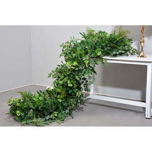 Nouvelle Boule de Fleurs Artificielles Vert Pur de 60 cm pour Décoration de Table, Arche, Allée Florale, Art Floral Extérieur, Plantes Vertes pour Mariage - Product Image 4