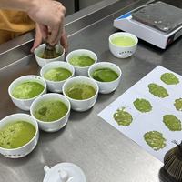 Poudre de Matcha Cérémonial A-6A Saveur Vanille, Thé Vert Saveur Uji, Emballage Personnalisé Boîte/Sac Marque Privée
