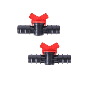 Connettore per tubi per tubi orticolari industrial 16 millimetri Discussione Blocco Connettore del tubo flessibile gomito da 90 gradi Giunto for tubi'acqua Drip Tape for effetto serra Agricoltura irri
