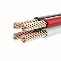 Câble et fil de construction BVR 1,5 mm-6 mm multiconducteurs en cuivre, PVC, basse tension, sans halogène, faible émission de fumée, ignifuge